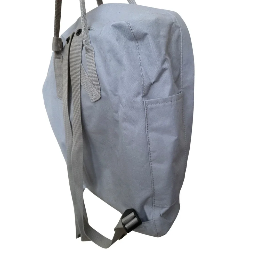 Fjallraven Kanken Classic Backpack‎ Light Blue Grey 23510 School Travel Bag